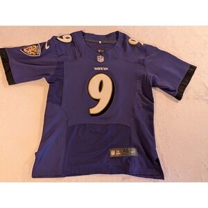 NFL Baltimore Ravens Justin Tucker #9 Nike On Field Jersey Men's 40 Medium